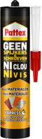 Pattex Montagekit Sneldrogend Wit Express 390g - Montagelijm Geen Spijkers & Schroeven