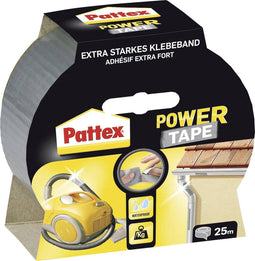 Pattex PT2DS Textieltape Pattex Power Tape Zilver (l x b) 25 m x 50 mm 1 stuk(s)