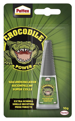 Pattex - Secondenlijm pattex croco super glue 10g | 8 stuks