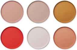 Liewood Logan bord 6 pack - Rose multi mix