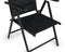 909 Outdoor 909 - Tuinstoelenset - Inklapbaar met zachte bekleding - Zwart (2 stuks)