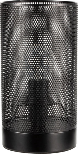 Pauleen 48100 Black Mesh tafellamp max. 20W E14 Zwart 230V metaal