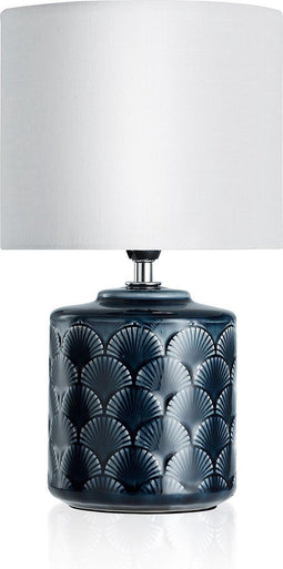 Pauleen Glowy Midnight - Tafellamp - E14 - 20W - Blauw - Wit - decoratieve -