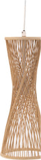 Pauleen Woody Glow Hanglamp - E27 - 20W - Ø17cm - Rotan
