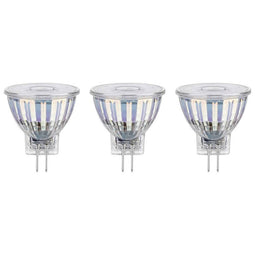 Paulmann 29140 LED-lamp Energielabel F (A - G) GU4 4.2 W Warmwit (Ø x h) 35 mm x 38 mm 3 stuk(s)
