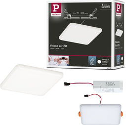 Paulmann 92397 EB Panel Veluna VariFit LED-inbouwlamp LED 8.50 W Satijn