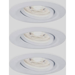 Paulmann 92971 EBL Nova mini Plus Coin LED-inbouwlamp Set van 3 stuks 4.20 W Wit