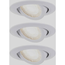 Paulmann 92985 EBL 3stepdim LED-inbouwlamp Set van 3 stuks 4.8 W Wit