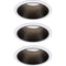Paulmann 93402 Cole Coin Inbouwlamp Set van 3 stuks LED 6 W Wit, Zwart