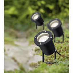 Paulmann 98897 LED-tuinschijnwerper Set van 3 stuks LED GU10 10.5 W Zwart