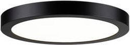 Paulmann Abia LED-paneel - plafonnière - Zwart mat - rond - 30cm - 22 W - 2700K