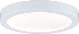 Paulmann Abia - Plafonnière - Wit mat - LED-paneel - 300mm - 22W - rond - plat -