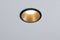 Paulmann Cole - inbouwspot - rond - Zwart - Goud mat - GU10 - dimbaar - 88mm -