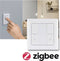 Paulmann Draadloze schakelaar- Slimme Verlichting - Accessoire - Wandtaster - Zigbee - wit -