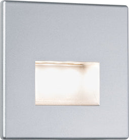 Paulmann Edge - Inbouwwandlamp - chroom mat - incl. verlichtingsmiddel - 5.5 cm - 2700 K -