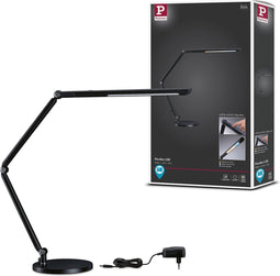 Paulmann FlexBar - bureaulamp - Zwart -dimbaar - Tunable White - 3.000K - 9,5W -