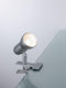 Paulmann Galeria Gryps klemspot - Klemlamp - E14 - geborsteld metaal - kunststof -