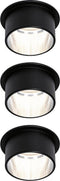 Paulmann Gil inbouwspot - set van 3 - wit mat - ijzer alu - 3StepDim - 2700K - rond