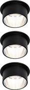 Paulmann Gil inbouwspot - set van 3 - wit mat - ijzer alu - 3StepDim - 2700K - rond