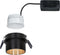 Paulmann Gil inbouwspot - zwart mat/goud - alu - 3StepDim - 2700K - rond -