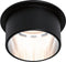 Paulmann Gil - inbouwspot - zwart - mat/ijzer - IP44 - 3StepDim - 2700K - rond -