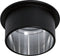 Paulmann Gil - inbouwspot - zwart - mat/ijzer - IP44 - 3StepDim - 2700K - rond -