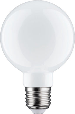 Paulmann LED Fil G80 806lm E27 7,5W opaal dim 2700