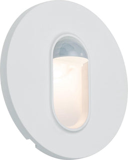 Paulmann LED - inbouwlamp - bewegingssensor - rond - 2700K - wit - kunststof -
