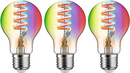 Paulmann LED Lichtbron - Zigbee - RGBW - set van 3 - AGL - E27 - 470lm -