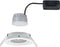 Paulmann Nova Inbouwspot LED Coin - rond - wit - set van 1 - zwenkbaar - 3-traps dimbaar - IP23 - spuitwaterdicht