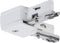 Paulmann PAULMANN 97649 230V-railsysteemcomponenten Hoekverbinder Wit
