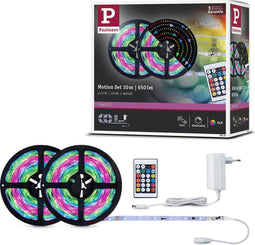 Paulmann SimpLED - Led-Strip - Set - 10m - Motion - RGB - Wit - kunststof-