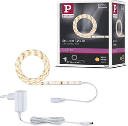 Paulmann SimpLED -Led-strip - strip set - 1,5m - warmwit - Wit -