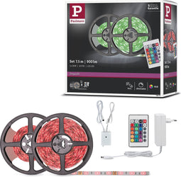 Paulmann SimpLED stripeset - Led strip - 7,5 m - 26 W - RGB - gecoat - Complete Set -
