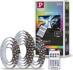 Paulmann TV Strips 75 Zoll 78882 LED-strip basisset Met USB-aansluiting 5 V 3.1 m RGB 1 set(s)