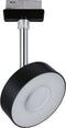 Paulmann URail Circle LED-spot - zwart mat - 2700K - dimbaar - Enkele lamp