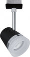 Paulmann URail Cone spot - railverlichting - zwart mat - chroom - Metaal - GU10 -