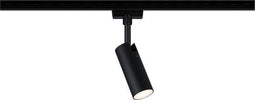 Paulmann URail LED-spot Tubo - zwart mat - 3000K - Enkele spot - railsysteem