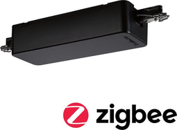 Paulmann URail Smart Home Zigbee Dim/Switch adapter - railverlichting - zwart mat - Aan/Uit/Dimmen - R+C-dimmer