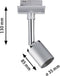Paulmann URail System Spot Pure II mat chroom