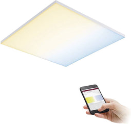 Paulmann Velora - Plafonnière - wit - Zigbee - Smart Home - Paneel - tunible wit - vierkant -