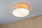 Paulmann WallCeiling Mari - Plafonniere - plafondlamp - E27 - Beige - textiel -