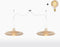 GOOD&MOJO Hanglamp Kalahari - Rotan - 160x70x25cm - 2L - Scandinavisch,Bohemian - Hanglampen Eetkamer, Slaapkamer, Woonkamer