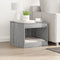 vidaXL - Kattenbakkast - 47x59x42 - cm - bewerkt - hout - grijs - sonoma - eikenkleur