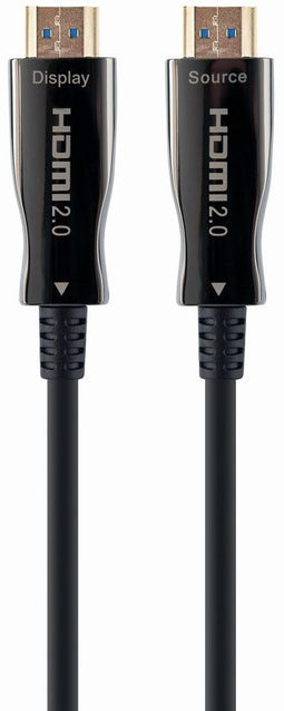 Gembird CCBP-HDMI-AOC-20M-02 - HDMI Kabel - 20 m - Zwart