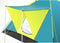 Pavillo Tent Coolground X3 Luifel - Groen - 3 Persoons