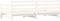 vidaXL - Slaapbank - met - onderschuifbed - 90x190 - cm - massief - grenenhout - wit