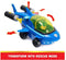 PAW Patrol Aqua Pups - Transformerend Shark-voertuig met Chase-Speelfiguur