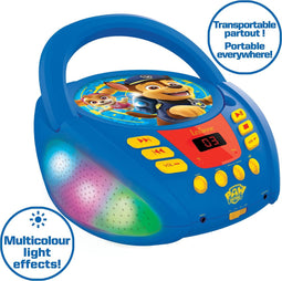 Paw Patrol Bluetooth CD-speler - Speelgoedinstrument - Lichteffecten
