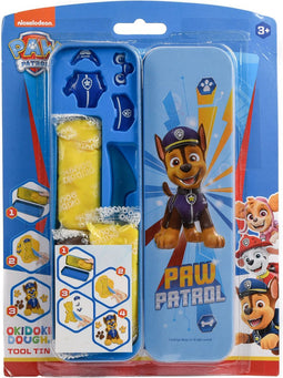 Paw Patrol Chase Okidoki Klei in 3D Tin Bakje